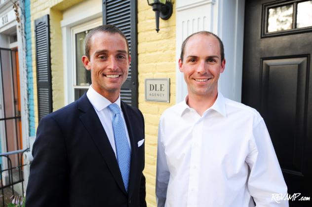 DLE Agency President Doug Eldridge and two-time Olympian Bobby Lea.